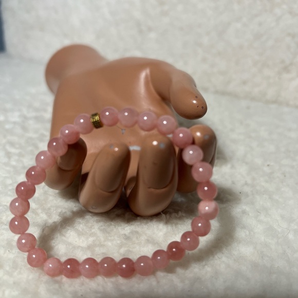 Bracelet 6mm Pink Salmon Coral - Picture 5 of 7